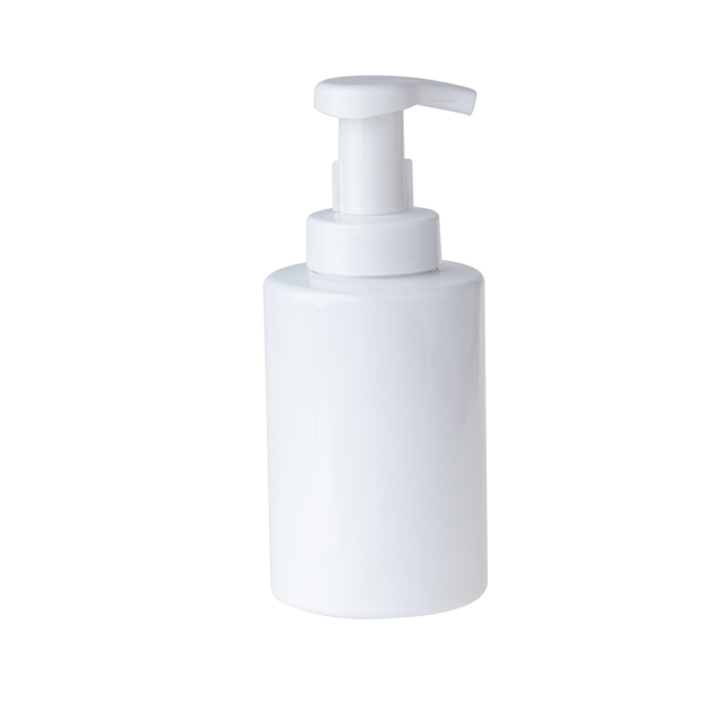 Bouteille à pompe distributrice de savon moussant blanc écologique pour les mains, 10 Oz, 300ml, 500ml