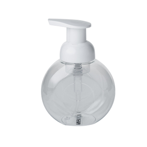 Bouteille PET en plastique de forme spéciale de 250 ml avec pompe à savon mousse