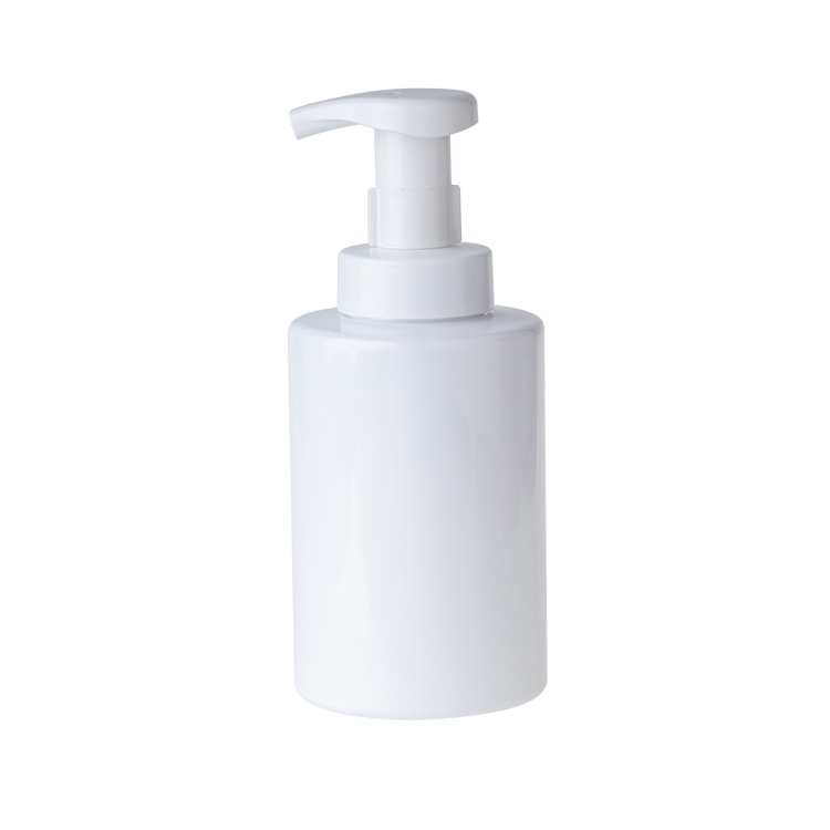 Bouteille à pompe distributrice de savon moussant blanc écologique pour les mains, 10 Oz, 300ml, 500ml